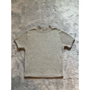 forever 21 mock neck sweater tee